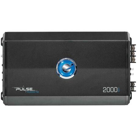 PLANET AUDIO Max 2000 watt Pulse Series Monoblock Class AB amp, Black PL2000.1M